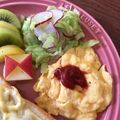こつゆ514's cooksnap of when they made キャベツとラディッシュの昆布茶サラダ.