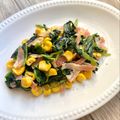 悠LOVE航's cooksnap of when they made ほうれん草とベーコンのバターソテー.