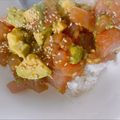 ぽにょ＾ω＾'s cooksnap of when they made マグロとアボカドのポキ。簡単調味。.
