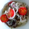 xyzクック's cooksnap of when they made 味付けもずくで♪玉ねぎ・トマトの酢の物.