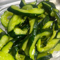morikame's cooksnap of when they made 激旨★キュウリのわさび漬け.