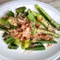 悠LOVE航's cooksnap of when they made 昔ながらの「おくらのお浸し」.