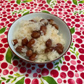 クレイプメートル's cooksnap of when they made 炊飯器にいれるだけ簡単おふかし（赤飯）.