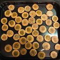 ☆angel's cooksnap of when they made かた焼きせんべい ♪ 歯に気を付けてね.