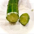 悠LOVE航's cooksnap of when they made 裏技？きゅうりのえぐみを取り除く方法.