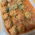 Fitness Monta's cooksnap of when they made トマト缶で煮るだけ☆簡単ミートボール.