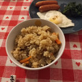 irharuka's cooksnap of when they made きのこたっぷり炊き込みごはん.