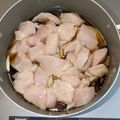 yama_miu's cooksnap of when they made 鶏ムネ肉は切り方次第でやわらかく♡.