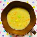 チェックのミニくま's cooksnap of when they made 簡単！寒い朝のほっこりスープ.