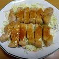 55才のおじさん's cooksnap of when they made 甘くない大人の絶品トンテキ♪子供も◎.