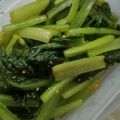もともととが's cooksnap of when they made 簡単美味しい♪小松菜のナムル.