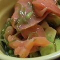 あゆたっくん's cooksnap of when they made アボカドとサーモンのねばねば丼.