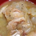 まあchan♡'s cooksnap of when they made 鶏もも肉と玉ねぎのコンソメスープ.