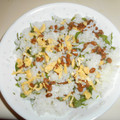 白いぐれーぷ's cooksnap of when they made 簡単♡納豆と卵ときゅうりの混ぜ寿司風♡.