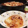 こともみ's cooksnap of when they made 簡単！玉ねぎ、しらたき、豚バラで肉豆腐！.