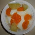 白いぐれーぷ's cooksnap of when they made 寒天で作る杏仁豆腐.