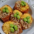 ユリとダンボ's cooksnap of when they made お弁当、運動会に。そぼろいなり.