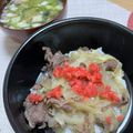 ごはんのじかん's cooksnap of when they made ぱぱっとできる♪めんつゆで簡単♪牛丼.