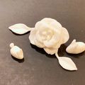 PoPoーmaimaimilk's cooksnap of when they made 小量だけ作るシュガークラフト＊花、薔薇＊.