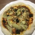 Yokchina's cooksnap of when they made 簡単発酵なし♪片栗粉入りのふわもち ピザ.