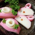 ひっこ's cooksnap of when they made お正月に！可愛い蒲鉾のお花(動画有).