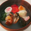 yokoyoko76's cooksnap of when they made 牡蠣入りお雑煮　～広島風～.