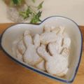 3兄弟の母's cooksnap of when they made 雪うさぎクッキー(͒˙㐃͜˙˶)͒.