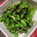 はぴはぴ005's cooksnap of when they made 超簡単!！ピーマンの塩昆布炒め.