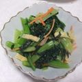 きらり流れ星's cooksnap of when they made 減塩❁ 小松菜の煮浸し.