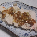 きらり流れ星's cooksnap of when they made しっとりゆで鶏＊さっぱり梅ごまソースかけ.