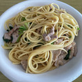 ちこ料理苦手's cooksnap of when they made ☆超簡単☆豚肉とほうれん草の和風パスタ.