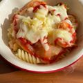 まめ郎's cooksnap of when they made お手軽♪エビのトマトクリームグラタン.