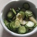 きらり流れ星's cooksnap of when they made 超簡単！胡瓜とガリで酢の物.