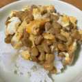輝夜の姫's cooksnap of when they made 納豆嫌いの私もハマった！簡単納豆卵炒め丼.