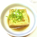 azbjbn's cooksnap of when they made レンジで1分☆厚揚げのなんちゃっておでん.