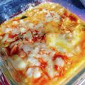 MANA☆☆'s cooksnap of when they made 豆腐キムチチーズグラタン.