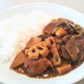 イエローバード's cooksnap of when they made 5分でおせちリメイク♫煮しめで和風カレー.