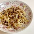 ちぃかま☆'s cooksnap of when they made ３分レシピ★もやしの肉味噌炒め.