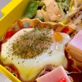 ちぃかま☆'s cooksnap of when they made お弁当に！ハム・卵だけの簡単おかず♪.