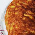 ageha0429's cooksnap of when they made フライドポテトでリメイクオムレツ♪.