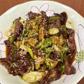 エミリー0508's cooksnap of when they made 鹿肉!　甘辛一口ステーキ.
