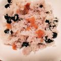クックP81ONM☆'s cooksnap of when they made クロダマル黒豆梅ごはん.