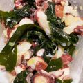 まるおとこたろう's cooksnap of when they made たこときゅうりとじゃこの酢みそ柚子風味.