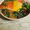 さくらん餅's cooksnap of when they made 余ったお刺身、いつもの漬けに➕ゴマ油！.