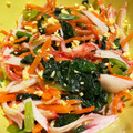 ninanina310's cooksnap of when they made 小松菜と卵の中華サラダ.