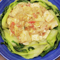 かおぽんぽこりん's cooksnap of when they made 青梗菜と豆腐カニカマの卵餡掛け中華炒め★.