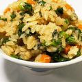 megu_xxx's cooksnap of when they made 春菊嫌いでも食べられる「春菊ツナご飯」.