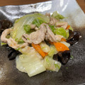 クックVRXNC4☆'s cooksnap of when they made 冬ぽかおかず＊豚バラ白菜のとろみ中華炒め.