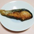 ☆ひなたmama☆'s cooksnap of when they made 後片付け楽々！オーブンでこんがり焼き魚.