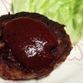 まぶたん's cooksnap of when they made 名店の味で絶品！ハンバーグ.